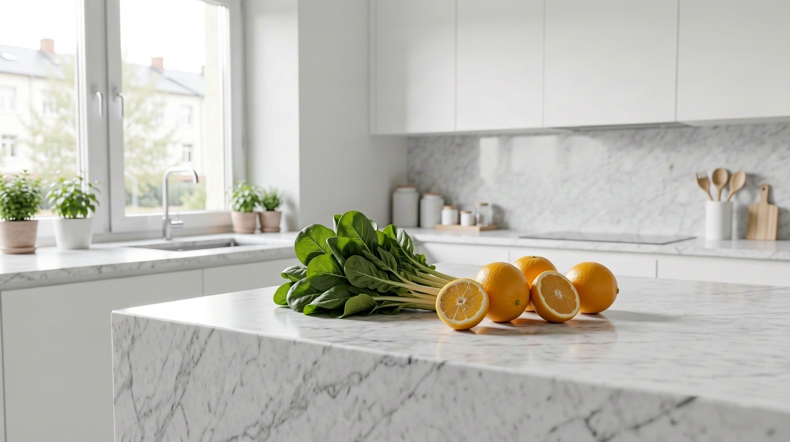 Fresh ingredients for nutritional planning