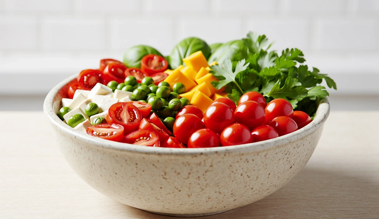 Nutritional balance and fresh ingredients